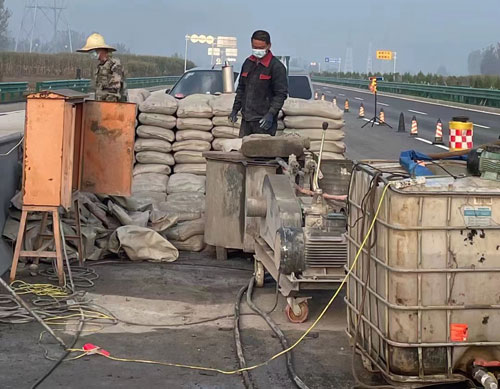 延吉高速路病害处理